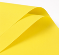 Yellow Solid Color Waterproof Wrapping Paper (20 Sheets)
