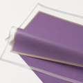 Lilac Transparent Waterproof Wrapping Paper – Gold Edge (20 Sheets)