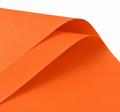 Orange Solid Color Waterproof Wrapping Paper (20 Sheets)